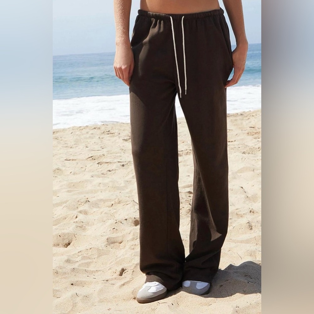 John Galt Brown Autumn Tie Baggy sweatpants